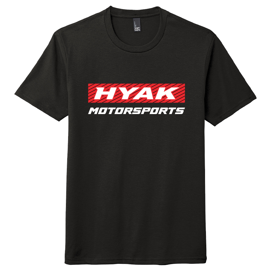 Black Stacked Logo T-Shirt