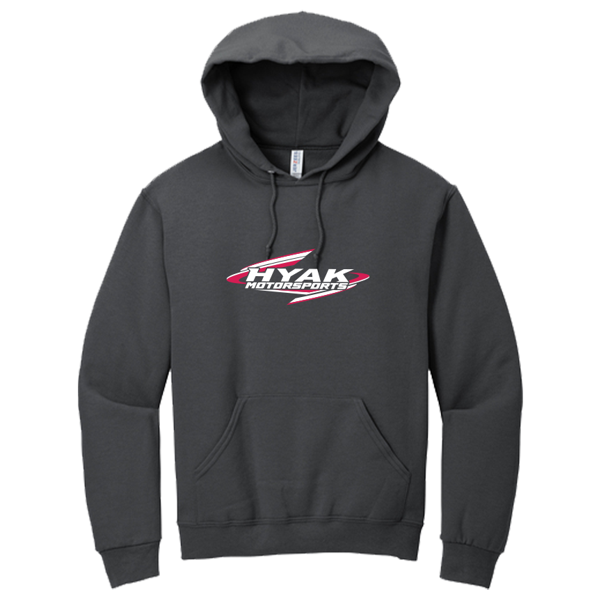 Gray Traditional Logo Hoodie