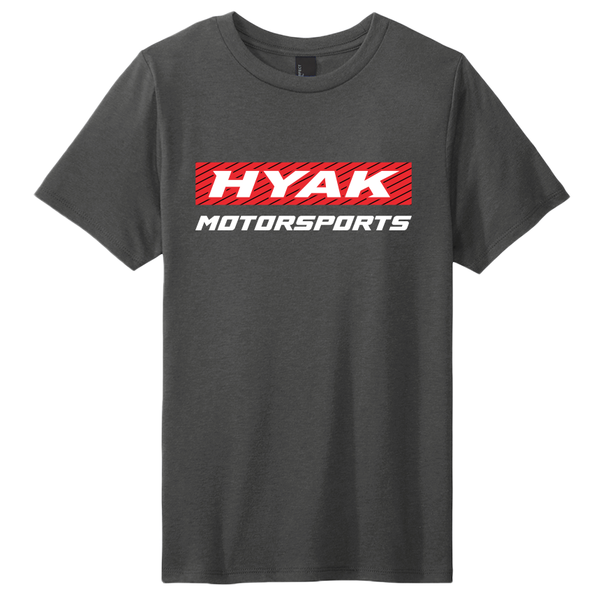 Gray Stacked Logo T-Shirt