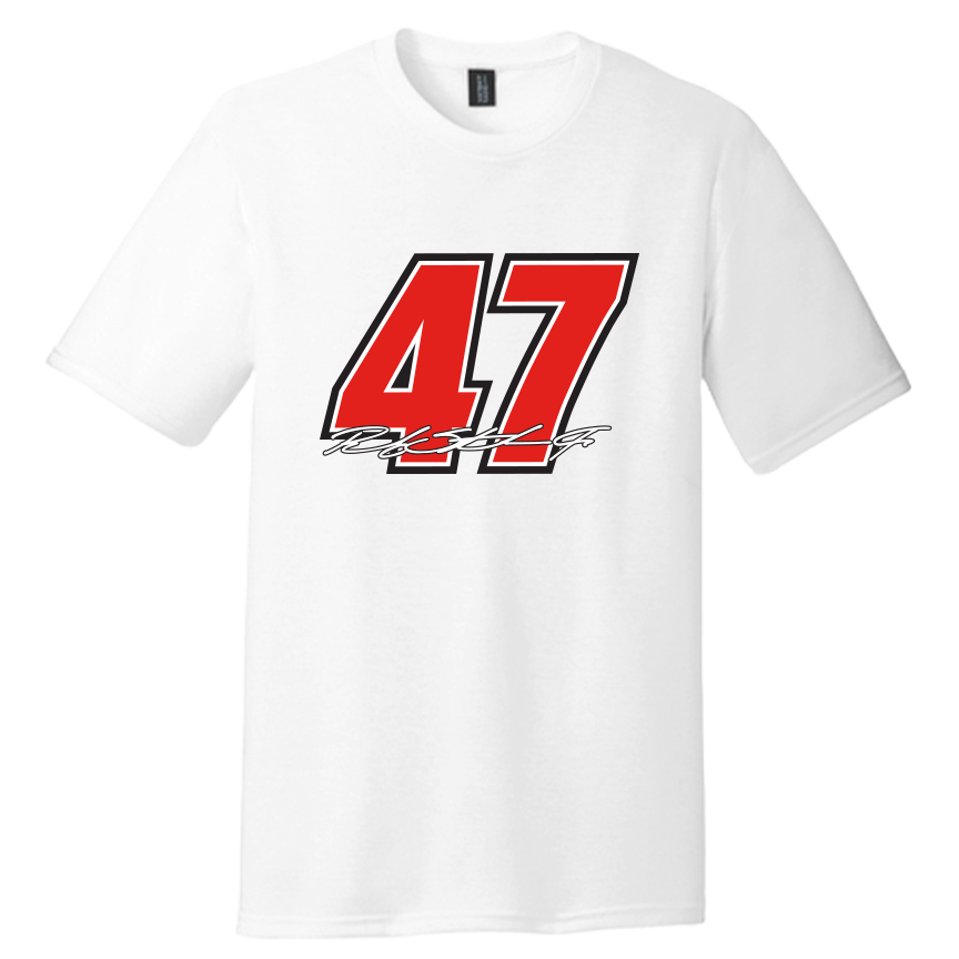White 47 Autographed T-Shirt