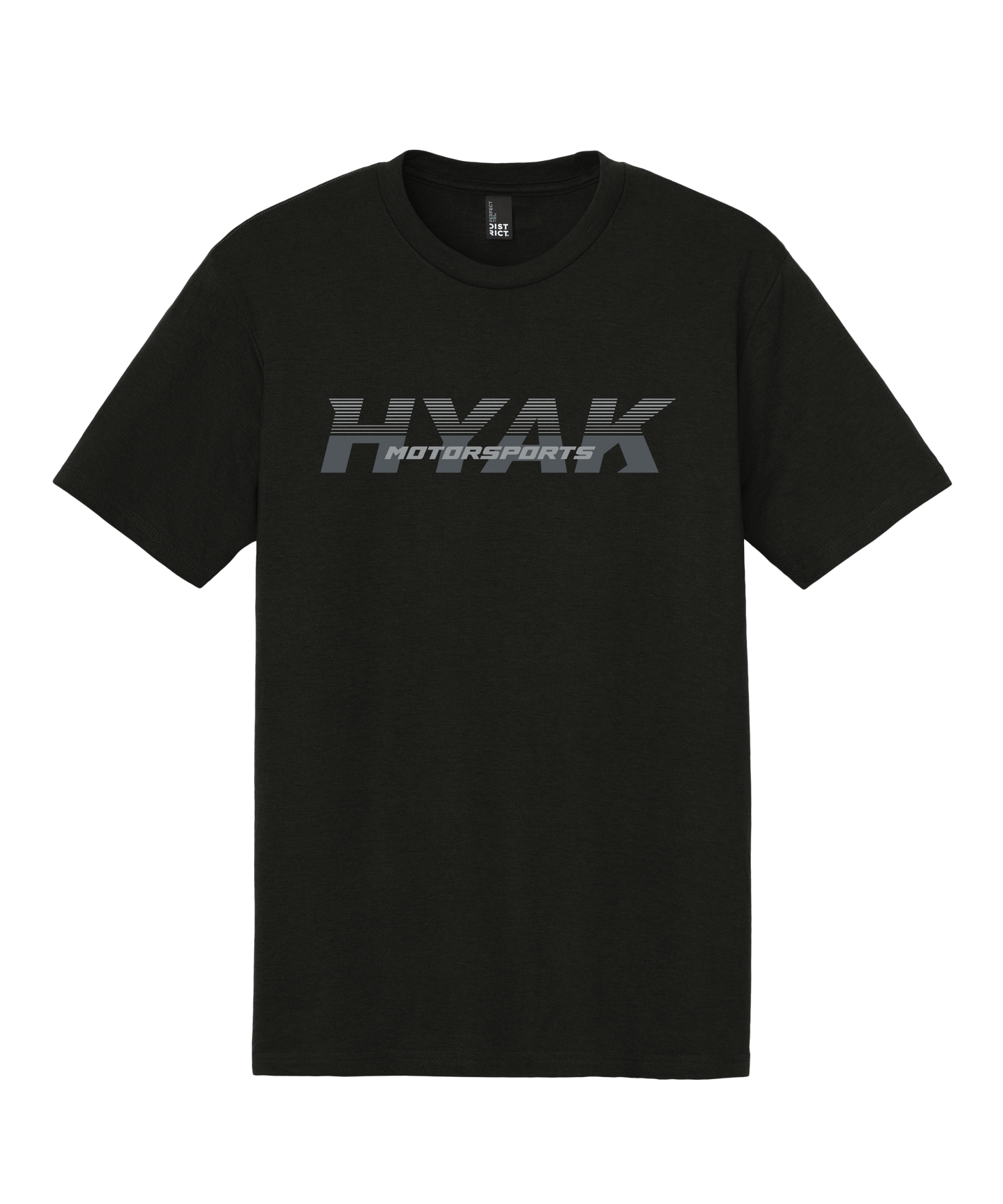 T-Shirt with Speed Line Gray