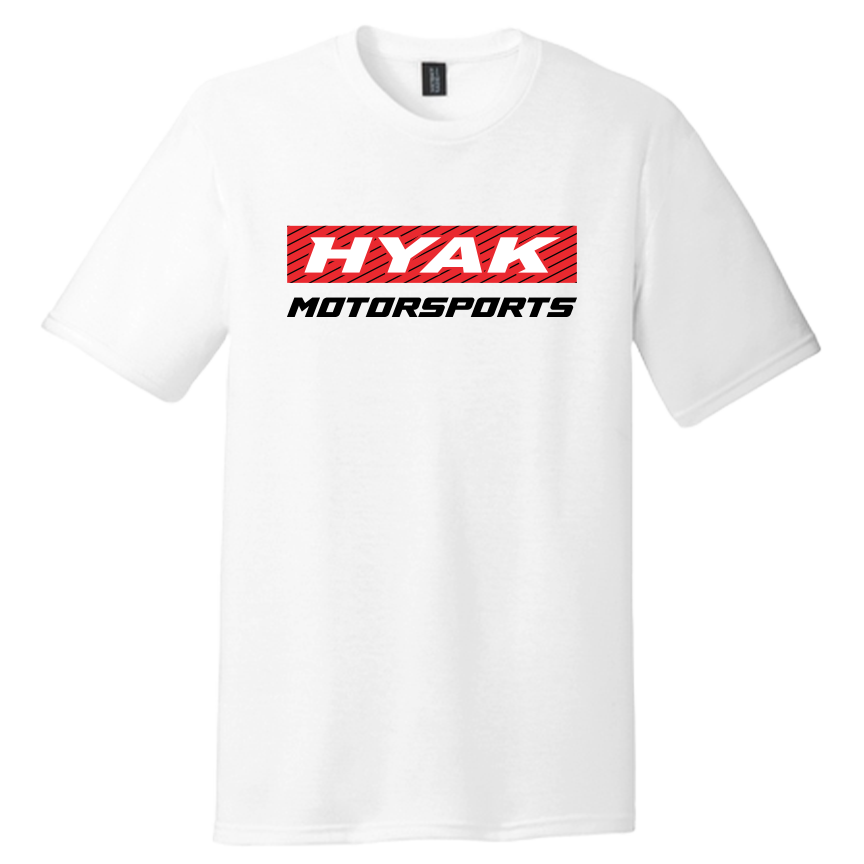 White Stacked Logo T-shirt