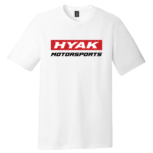 White Stacked Logo T-shirt