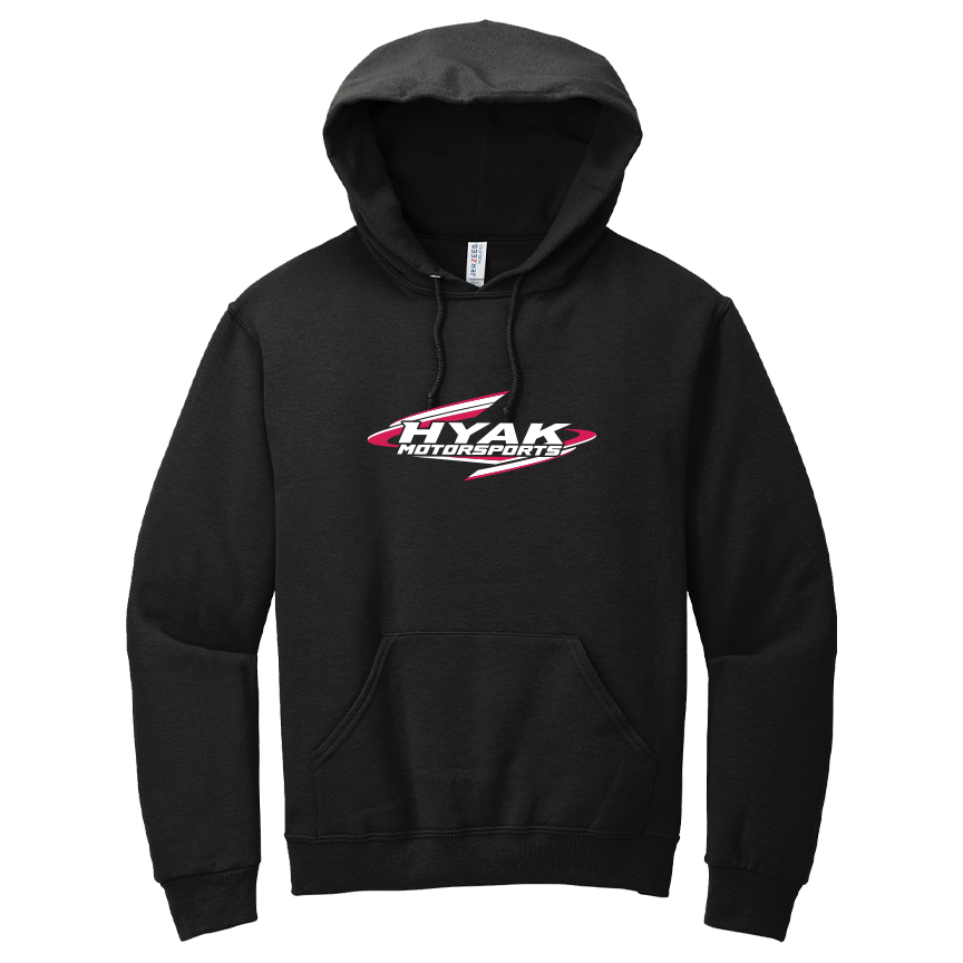 Black Traditional Logo Hoodie
