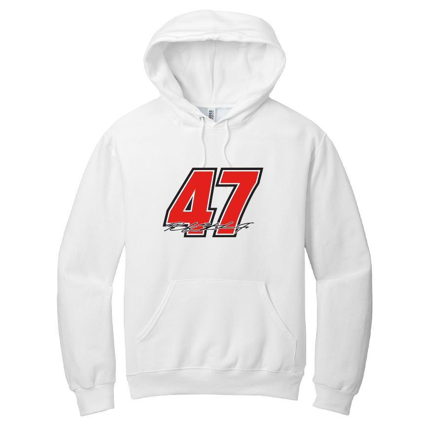 White 47 Autographed Hoodie