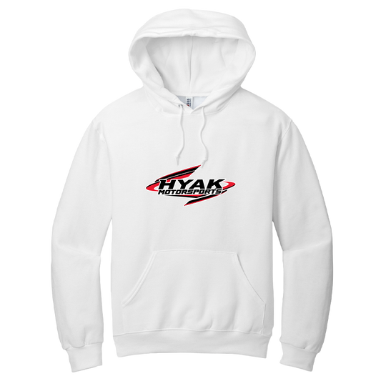White Traditional Logo Hoodie