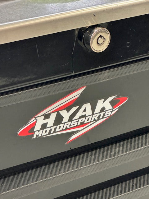 Traditional Hyak Logo Decal