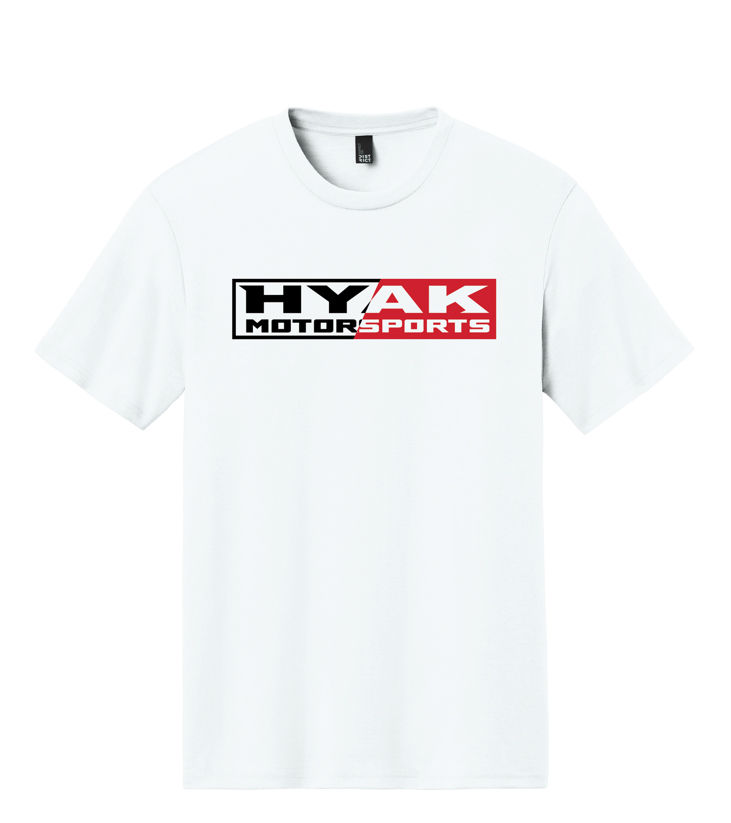 T-Shirt with Split Tone Black/Red